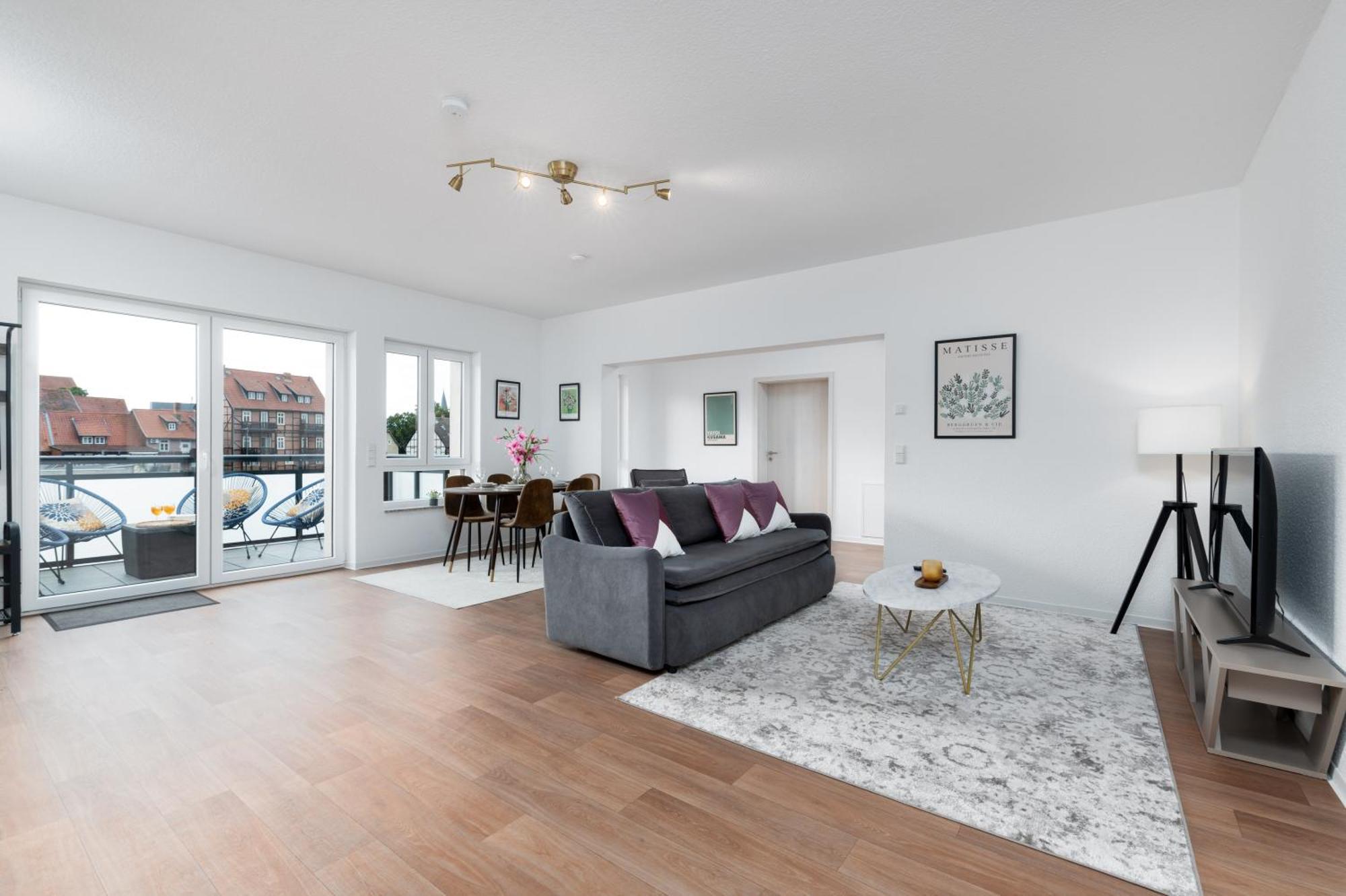 Design-Wohnung, Altstadt, Parkplatz, Netflix Quedlinburg Luaran gambar